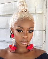 We all have to admit that the hair color plays a very important part for one's overall hair look. The Seven Miles Black Women With Blonde Hair