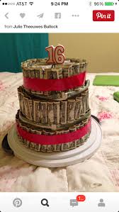 Birthday Party Ideas Teenage 16 Pin By Dede Miller On Gifts Money Birthday Cakes For Teens Sweet 16 Parties Sweet 16 Birthday Party