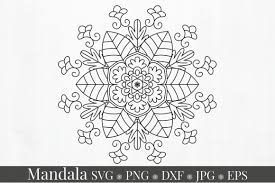 Download Mandala Art Svg Ornament 925529 Illustrations Design Bundles