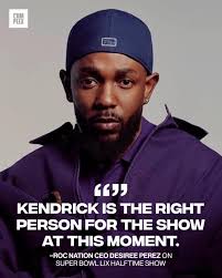 Roc Nation CEO calls Kendrick Lamar the “right person” for Super Bowl  Halftime Show at “this moment.” Details: bit.ly/4jGHRUT