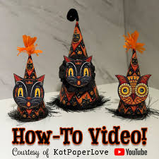 How To Halloween Hats Johanna Parker Design