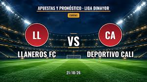 Apuestas y Pronóstico del Llaneros FC vs Deportivo Cali 21/10/26