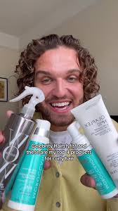 My top 4 products for curly hair 1. @Color Wow UK Dream Coat for curly hair  2. @Moroccanoil Curl Defining Cream 3. @Olaplex Curl Defining Gel 4. Curl  Control Mousse Defuse with @CLOUD NINE HAIR ...