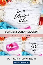 Summer Flatlay Mockup For Svg Beach Background Mockup 959 Summer Flatlay Beach Background Design Tutorials