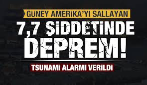 Deprem haberleri için deprem, insanın hareketsiz kabul ettiği ve güvenle ayağını bastığı toprağın da oynayacağını ve. Son Dakika Guney Amerika Yi Sallayan 7 7 Siddetinde Deprem Tsunami Alarmi Verildi Dunya Haberleri