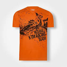 Mm25 Rider T Shirt Ktm19018 Red Bull Ktm Factory Racing Mm25 Rider T Shirt Image Jpeg T Shirt Image Red Bull Ktm Orange T Shirts