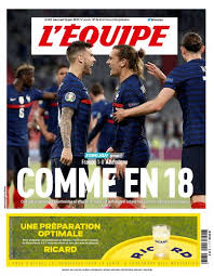 La coupe du monde de football a commencé! Comme En 18 Pourquoi La Une De L Equipe Apres Le Match France Allemagne Fait Polemique Midilibre Fr