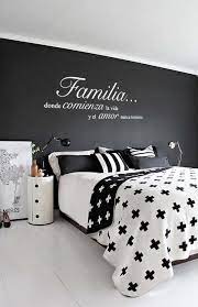 If you need more black and white living room ideas, inspiring messages on the wall can always lift everyone's spirits. 22 Best Black Bedroom Ideas And Designs For 2021