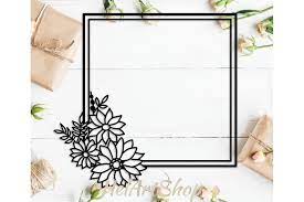 Free Free 312 Square Flower Border Svg SVG PNG EPS DXF File