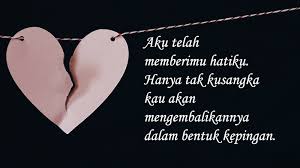 Check spelling or type a new query. Luapkan Kegundahan Lewat Pilihan Kata Kata Galau Cinta Ini Posbagus