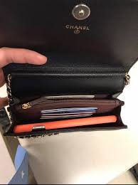 Chanel wallet on chain (woc) dimensions: Chanel Classic Square Woc Bragmybag