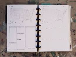 Travel Templates Fulltimerv Amanda Hawkins Ahhh Design Arc Planner Planner Template Diy Planner