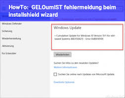 Introduction to installshield basic msi installer project. Gelost Fehlermeldung Beim Installshield Wizard Windows 10 Net