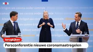 Deze bijeenkomsten worden georganiseerd door bijvoorbeeld bedrijven, justitie, politici. Terugkijken Persconferentie Nieuwe Coronamaatregelen Horeca Sluit Mondkapjes Verplicht Youtube