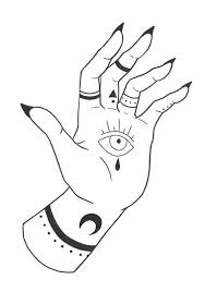 Hand With An Eye Tattoo Art Print By Rainytuesday In 2021 Hipster Drawings Eye Tattoo Art Tattoo