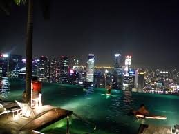 Admirer La Vue Sur Singapour Depuis La Piscine Du Marina Bay Sands Une Lyonnaise A Singapour