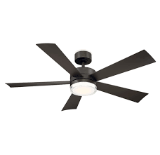 #8 best modern ceiling fan: Modern Forms Fr W1801 52l 27 Bz Wynd 52 5 Blade Build Com