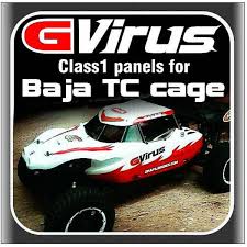 Want to learn about rc? Grafil Bodies Hpi Baja G Virus Body 2mm Kit With Decal Set Hardwar 129 30