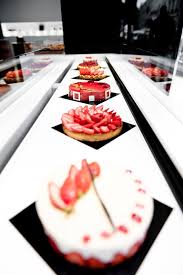 Pastries Of France Literally A Cafeteria Full Of Beautiful Designed Desserts Patisserie Food Display Food