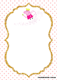 These free printable fairy invitation is free to use, personal use only. Free Printable Fairy Peppa Pig Invitation Templates Free Printable Birthday Invitation Templates Bagvania