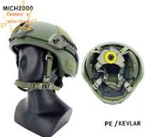 MICH PE Bulletproof Helmet NIJ IIIA Aramid Training Hanging Inner Lining Helmet | eBay