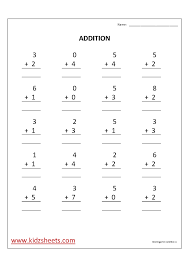 Kidz Worksheets Kindergarten Addition Worksheet4 Kindergarten Addition Worksheets Kindergarten Math Worksheets Printables Addition Kindergarten