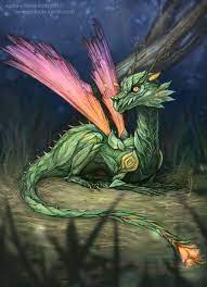 2015 05 01 Plant Dragon Fantasy Artwork Creature Design Dragon