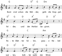 Bunt Sind Schon Die Walder Kinder Lied Kinderlieder Kindergarten Lieder