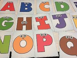The term also refers to the family of various characters depicted in it. 26 Cards Full Color Alphabet People Cards Pre School Kindergarten Letters Ebay