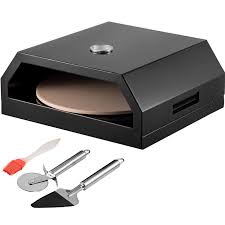 Einen garten pizzaofen aus stahl als holzbackofen oder gasbackofen. Vevor Garten Outdoor Bbq Pizzaofen Edelstahl 42x37x19cm Pizzaofen Gasg Vevor De