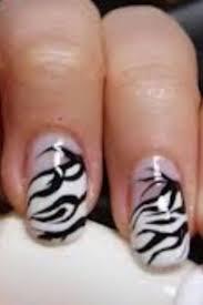 Black And White Flames Nails Black And White Flames Nails Black And White Beauty