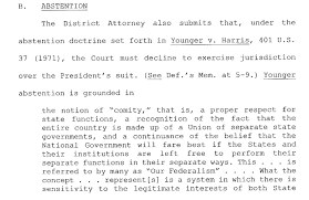 This entry about abstention doctrine has been published under the terms of the creative commons attribution 3.0 (cc by 3.0) licence, which permits unrestricted use and reproduction, provided the. Zoe Tillman On Twitter This Abstention Doctrine Is Rooted In The Idea That The Federal Government Should Show Respect For State Government Functions And Pending State Criminal Investigations Is One Area Where