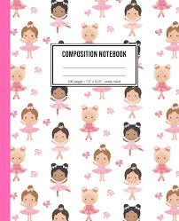 We asked miranda kerr's trainer, mary helen bowers, a professional dancer and creator of the ballet beautiful workout, to show us the way with these 10 moves for a ballerina body. Composition Notebook Ballerina Notebook For Girls Girly Print Notebooks 9781706294436 Amazon Com Books