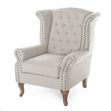 Belham Living Tatum Tufted Arm Chair With Nailheads Walmart Com Tufted Arm Chair Armchair Accent Chairs For Living Room