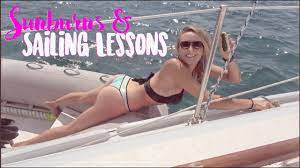 Don't worry i feel your pai. Sunburns Sailing Lessons Sailing Miss Lone Star S10e04 Youtube