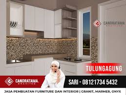 Paket kitchen set marble panjang 280 cm Sari 0812 1734 5432 Jual Kitchen Set Minimalis Tulungagung