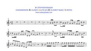 Eb Alto Sax Sheet Music Youtube