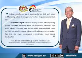 Tan sri sidek was a former board member of top glove corporation berhad and malayan flour mills berhad and. Infogr Eaic Suruhanjaya Integriti Agensi Penguatkuasaan Facebook