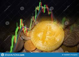 Bitcoin Trading Forex Gold Coin Investment Business Graph