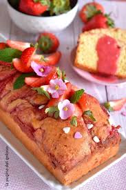 Plumcake Alle Fragole E Cioccolato Bianco Torta Con Salsa Di Fragole La Pagina Del Goloso