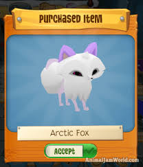 Play Wild Arctic Fox How To Get Them In Ajpw In 2020 Animal Jam Play Wild Animal Jam Animal Jam Codes
