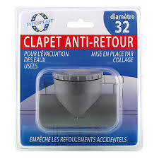 Ce mécanisme est essentiel car, lors de pluies abondantes, le système d'égout peut vouloir refouler à cause de la pression causée par l'accumulation importante d'eau. Clapet Anti Retour A Battant Interplast O32 Mm Castorama