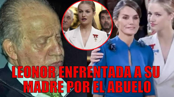 Ông ấy là ông nội của tôi! Công chúa Leonor làm nhục Letizia sau khi xúc phạm Juan Carlos tại bữa tiệc của ông ấy, và đây là phản ứng của ông ấy. Nữ hoàng Letizia quyết định trở thành tâm điểm chú ý trong lễ nhậm chức...