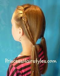 This braided bubble hairstyle is one of our favourites! Fishtail Braid Bohemian Pigtails Hairstyles For Girls Princess Hairstyles
