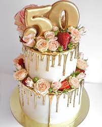 As for chocolate 50th birthday cakes, you can make chocolate layers cushioned by mounds of chocolate mousse or whipped cream fillings, or topped with dollops of. Krasavchik Na 6 5kg 65kg Krasavchik 50th Birthday Cake For Women 50th Birthday Cake Birthday Cakes For Women