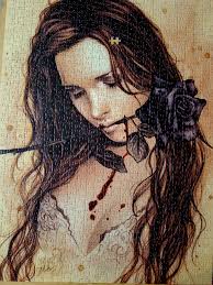 Terminado pero falto una pieza, me lo dieron de segunda mano. Pero valió la  pena la lucha con su cabello. Buenas noches a todos.