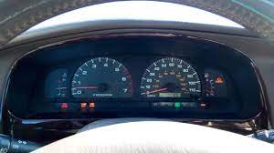 Typically a speed sensor is a cause of the light, a week battery has been known to turn the light on dues to low. 2001 Toyota 4runner 147k Miles Speedometer Dead And Various Dashboard Lights On Motor Vehicle Maintenance Repair Stack Exchange