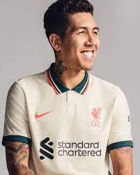 Lfc nike infant away kit 21/22. B R Football On Twitter Liverpool S New Away Kit Is Here