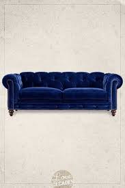Vasagle futon sofa bed, convertible sofa couch, velvet sleeper sofa with solid wood legs, 76.4 x 35.4 x 31.9 inches, folding split back sofa for compact living space apartment dorm (blue) 3.9 out of 5 stars. 11 Navy Blue Velvet Sofa Ideas House Interior Blue Velvet Sofa Living Room Decor