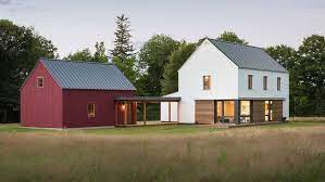 New Line Of Prefab Homes Offer Traditional Styles With A Modern Twist Modern Prefab Homes Modern Small House Design Prefab Homes